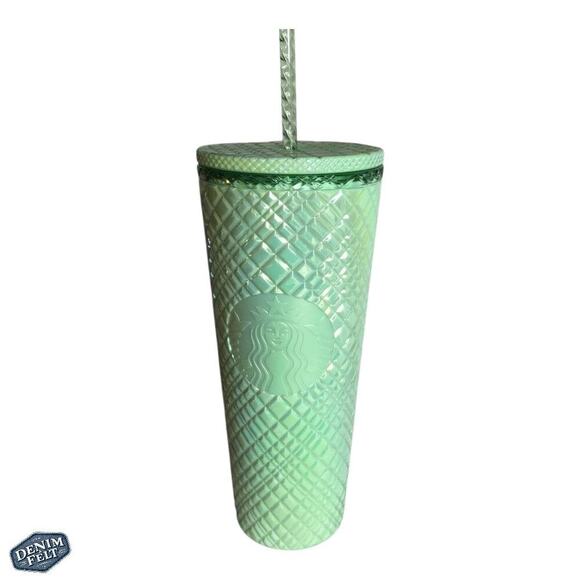 Starbucks Light Green Bling Jeweled Cold Venti Cup (24 oz) | NEW!! - Picture 4 of 10